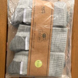 Gray Merino Wool Kid’s Socks